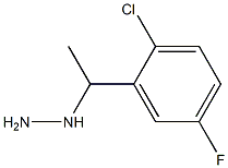 1-(1-(2-chloro-5-fluorophenyl)ethyl)hydrazine|