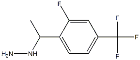  1-(1-(2-fluoro-4-(trifluoromethyl)phenyl)ethyl)hydrazine