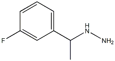 1-(1-(3-fluorophenyl)ethyl)hydrazine|