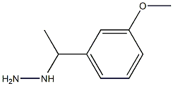 1-(1-(3-methoxyphenyl)ethyl)hydrazine