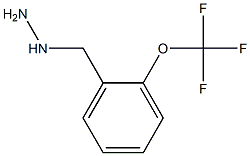 1-(2-(trifluoromethoxy)benzyl)hydrazine Structure