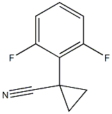 1-(2,6-difluorophenyl)cyclopropanecarbonitrile