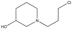 1-(3-chloropropyl)piperidin-3-ol|