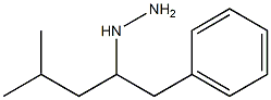 1-(4-methyl-1-phenylpentan-2-yl)hydrazine