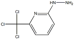 1-(6-(trichloromethyl)pyridin-2-yl)hydrazine Struktur