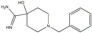 1-benzyl-4-hydroxypiperidine-4-carboxamidine,,结构式