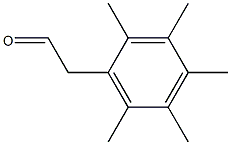 2-(2,3,4,5,6-pentamethylphenyl)acetaldehyde 结构式