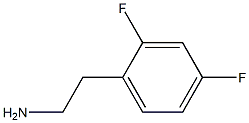 2-(2,4-difluorophenyl)ethanamine Structure