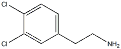 2-(3,4-dichlorophenyl)ethanamine 化学構造式