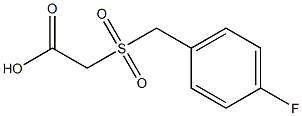 2-(4-fluorobenzylsulfonyl)acetic acid|