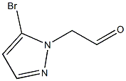 2-(5-bromo-1H-pyrazol-1-yl)acetaldehyde Structure