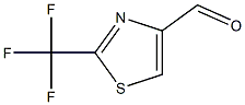 2-(trifluoromethyl)thiazole-4-carbaldehyde 结构式