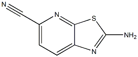 2-aminothiazolo[5,4-b]pyridine-5-carbonitrile Structure