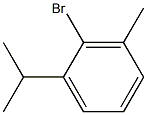 2-bromo-1-isopropyl-3-methylbenzene,,结构式