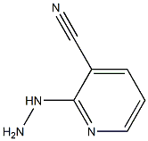2-hydrazinylpyridine-3-carbonitrile Structure