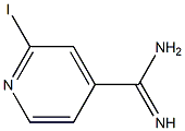 2-iodopyridine-4-carboxamidine,,结构式