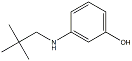3-(neopentylamino)phenol Structure