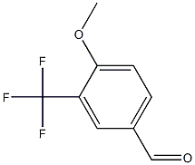 3-(trifluoromethyl)-4-methoxybenzaldehyde Struktur