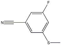 3-fluoro-5-(methylthio)benzonitrile|