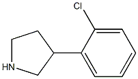 4-(2-chlorophenyl)-pyrrolidine,,结构式