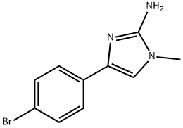 4-(4-bromophenyl)-1-methyl-1H-imidazol-2-amine Structure