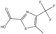5-methyl-4-(trifluoromethyl)thiazole-2-carboxylic acid,,结构式