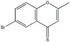  6-bromo-2-methyl-4H-chromene-4-thione