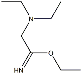 ethyl 2-(diethylamino)acetimidate Struktur