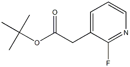 tert-butyl 2-(2-fluoropyridin-3-yl)acetate Structure