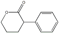 tetrahydro-3-phenylpyran-2-one Structure