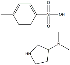 N,N-dimethylpyrrolidin-3-amine 4-methylbenzenesulfonate Structure