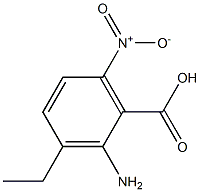 2-amino-3-ethyl-6-nitrobenzoic acid Structure