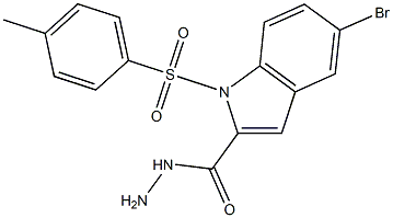 5-bromo-1-tosyl-1H-indole-2-carbohydrazide