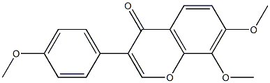 7,8-dimethoxy-3-(4-methoxyphenyl)-4H-chromen-4-one