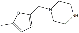 1-[(5-Methyl-2-furyl)methyl]piperazine Structure