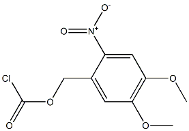 4,5-Dimethoxy-2-nitrobenzyl carbonochloridate