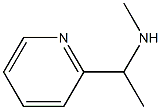 N-Methyl-N-(1-pyridin-2-ylethyl)amine,,结构式