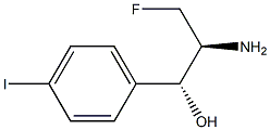 (2S,1R)-2-氨基-3-氟-1-(4-碘苯基)-1-丙醇, , 结构式