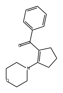 N-(2-Benzoylcyclopenten-1-yl)morpholine,106961-65-3,结构式
