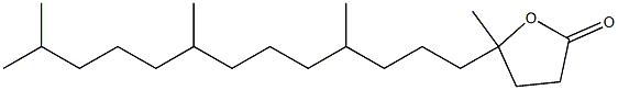 5-methyl-5-(4,8,12-trimethyltridecyl)oxolan-2-one