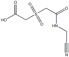 ({2-[(cyanomethyl)amino]-2-oxoethyl}sulfonyl)acetic acid|