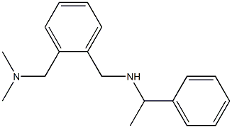 ({2-[(dimethylamino)methyl]phenyl}methyl)(1-phenylethyl)amine