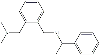 ({2-[(dimethylamino)methyl]phenyl}methyl)(1-phenylethyl)amine|