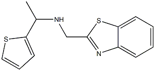 (1,3-benzothiazol-2-ylmethyl)[1-(thiophen-2-yl)ethyl]amine