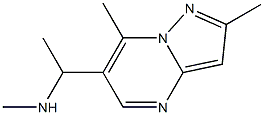  (1-{2,7-dimethylpyrazolo[1,5-a]pyrimidin-6-yl}ethyl)(methyl)amine