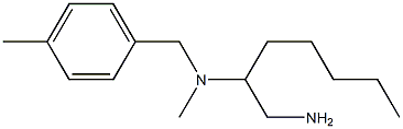 (1-aminoheptan-2-yl)(methyl)[(4-methylphenyl)methyl]amine|