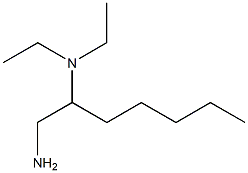 (1-aminoheptan-2-yl)diethylamine Structure