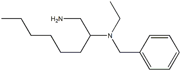 (1-aminooctan-2-yl)(benzyl)ethylamine 结构式