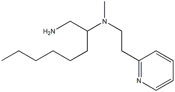 (1-aminooctan-2-yl)(methyl)[2-(pyridin-2-yl)ethyl]amine