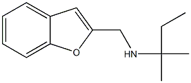 (1-benzofuran-2-ylmethyl)(2-methylbutan-2-yl)amine